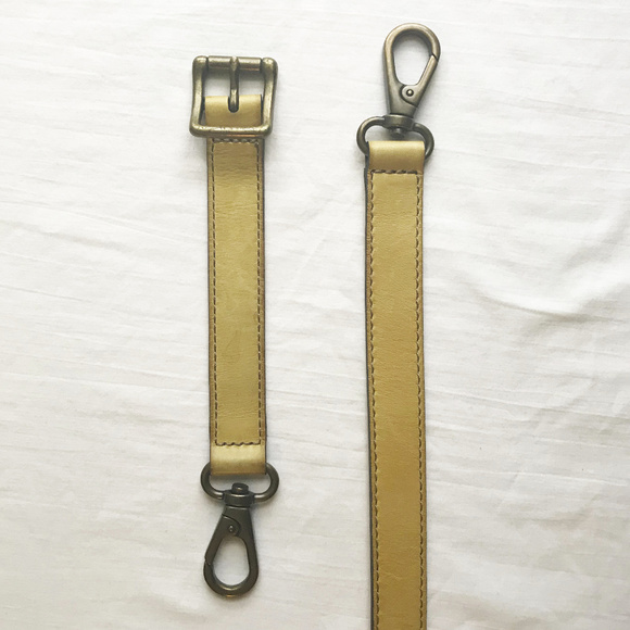 FOSSIL Purse Bag Replacement Strap and Brass Parts - Picture 4 of 4